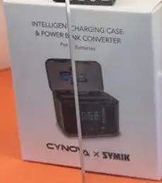 CYNOVA x SYMIK Intelligent Charging Case & Power Bank Converter